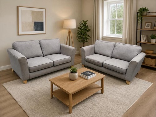 Sofology light grey fabric - light,