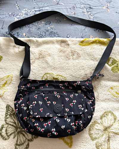 Kipling floral nylon - kipling, shoulder