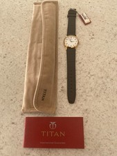 New titan gold tone - titan, mens