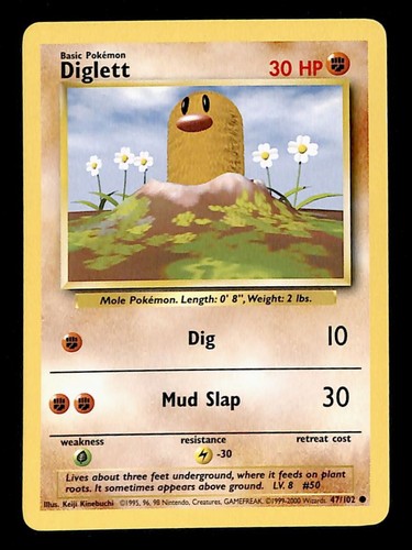 Diglett base set - set,