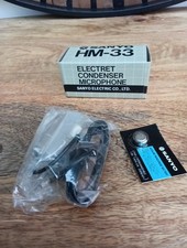 Sanyo HM-33 Electret Condenser