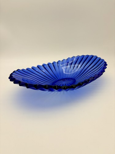 Vintage art deco cobalt blue - art,