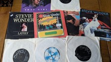 Stevie Wonder 9 X 7 Inch Singles Vinyl  Tested Vgc+ Vgc Absolute Classics Motown
