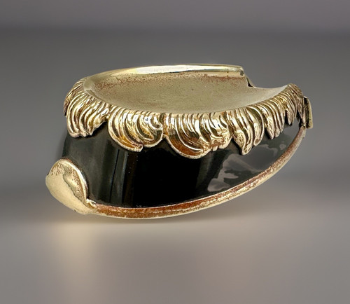 Victorian horse hoof brass - horse,