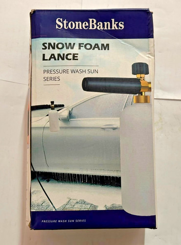 Snow foam lance pressure - snow,