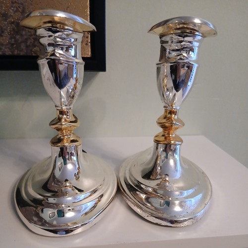 Pair stylish silver - of,