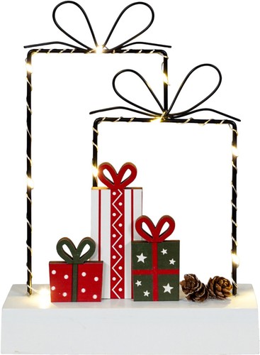 Led present festive display - led,