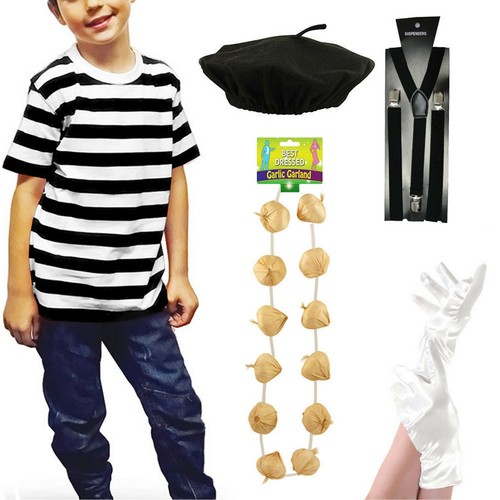 New kids french man mime - french,