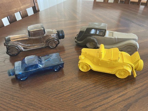Vintage avon car bottle lot - 4,