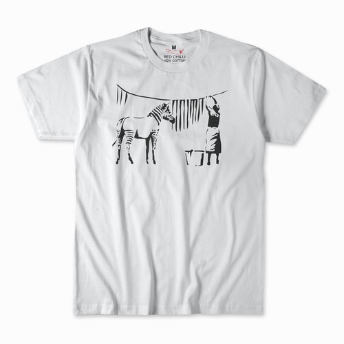 Zebra banksy unisex - banksy,