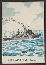 BARRATT-NAVAL SHIPS 1939 (PLAIN BACK)-#03- HMS AJAX
