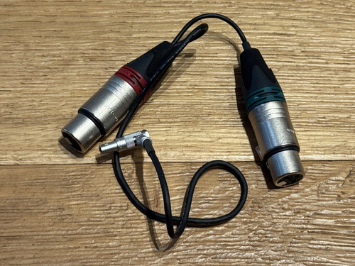 Dual xlr 3pin female 5pin - to,