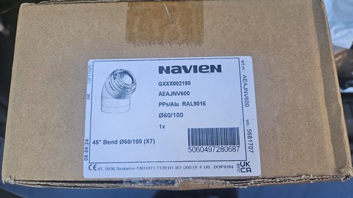 Navien flue elbow deg bend - navien,