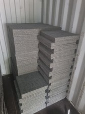 630 x MILLIKEN NORDIC STORIES TECTONIC GREY 50CM CARPET TILES FOR £1.80 EACH