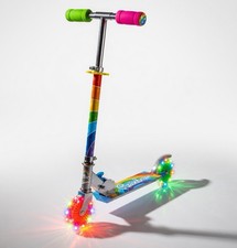 Rainbow LED Light Up 2 Wheel