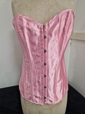 Pink Basque Corset Size 2XL