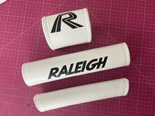 Raleigh MINI  Burner White Vinyl Padset With Black Writing