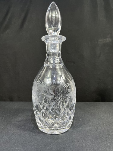 Webb corbett decanter - webb, with