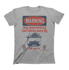 Mens Warning Ford Transit Van Quality T-Shirt Car Eco Friendly Top Gift