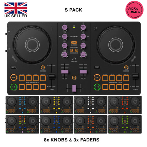 Colour knobs faders - colour, for