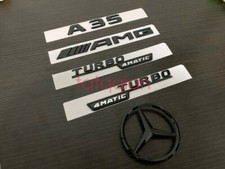 Gloss Black A35 AMG TURBO