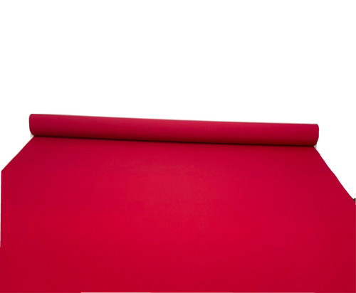 Red canvas cotton duck - red,