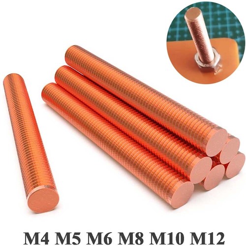 Pure copper fully threaded - pure,