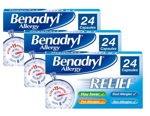 Benadryl allergy relief - benadryl,