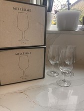 Millésime Tasting Glasses 22cl 7⅛oz – Set of 12 – New in Box Clear