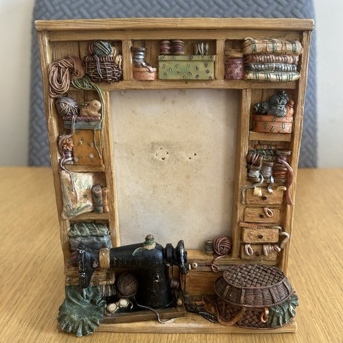 Sewing themed photo - sewing, frame