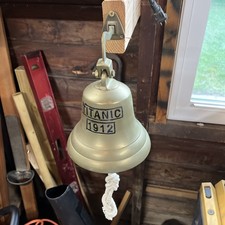 Vtg large brass wall - brass,