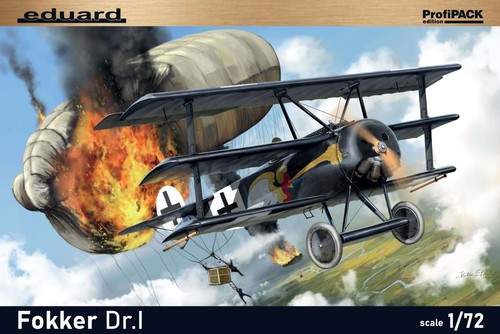 Eduard kits 7039 - 1:72, fokker