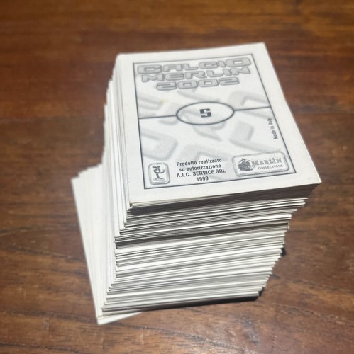 Calcio merlin 2002 stickers - merlin,