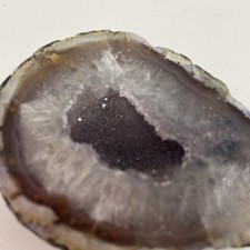  Amethyst Geode Half Polished