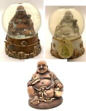 NEW Lucky Buddha Snowglobe or Buddha Figurine Ornament In Gift Box By Regency 