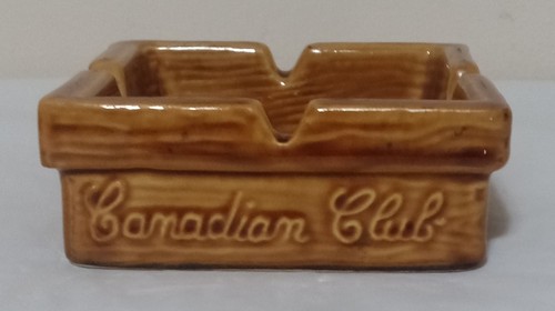 Canadian club ashtray heavy - club,
