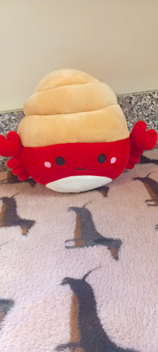 Squishmallows red beige crab - squishmallows,