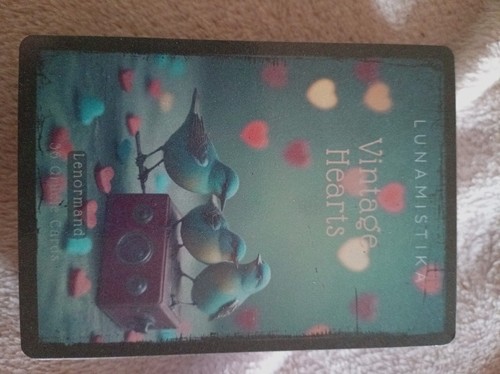 Vintage hearts lenormand - vintage,