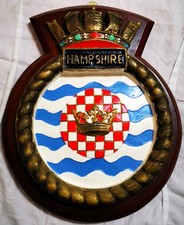 HMS Hampshire Ship Crest