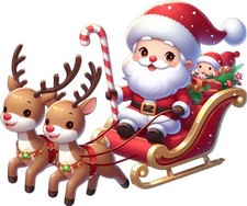 Christmas Santa Reindeer
