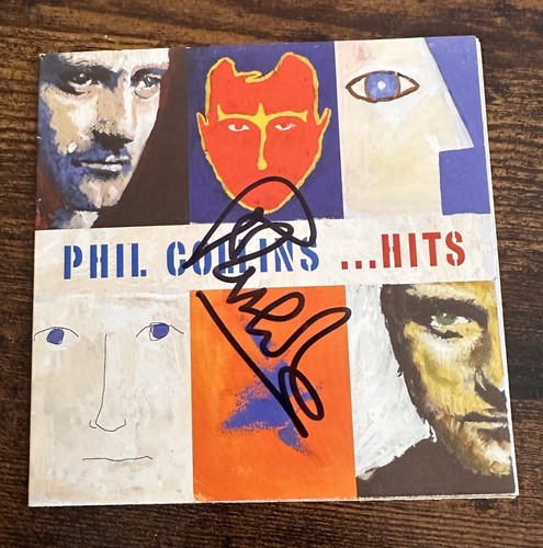Phil collins signed genesis - phil, cd