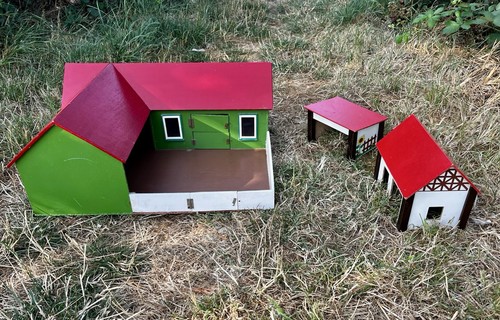 Vintage hand made wooden farm - vintage,