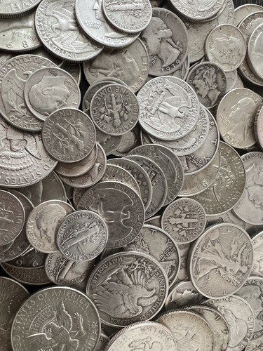 Old coins lot - coins, lot.