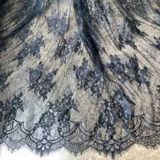 Black Chantilly Costume Lace