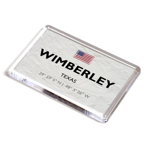 Fridge magnet wimberley - fridge,
