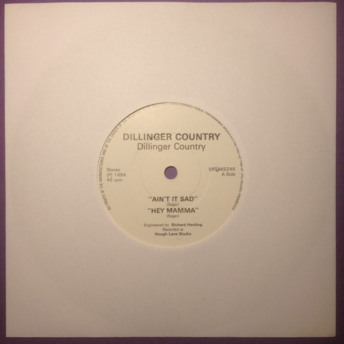 Dillinger country ain t it - dillinger,