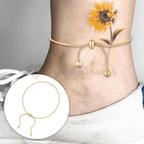 Gold plated snake - chain, slider