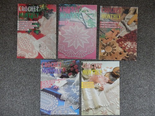 Vintage x crochet monthly - x,
