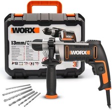 WORX Impact Drill 800W WX328 Wired Drill Bits & Bits