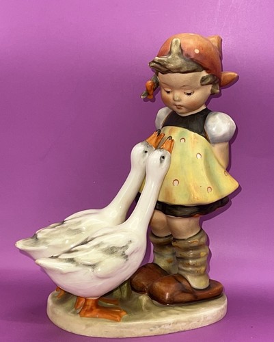 Vintage hummel goose girl - hummel,